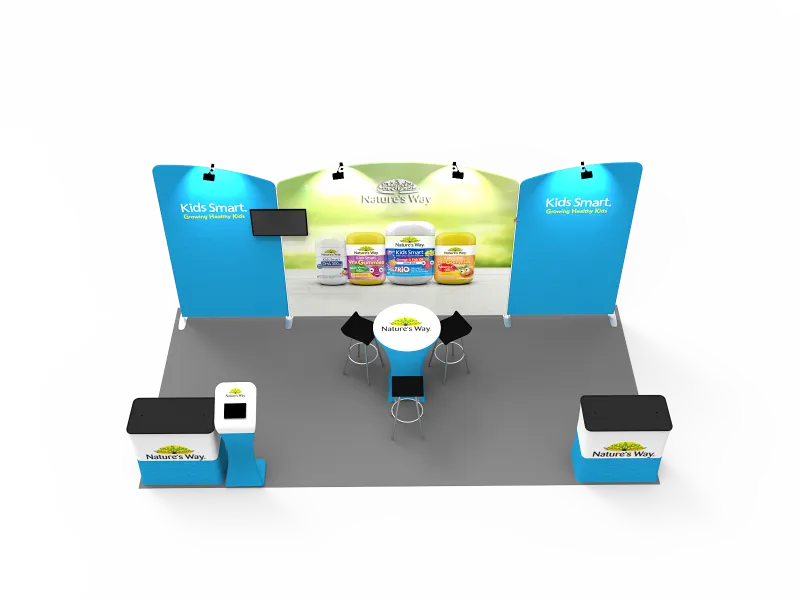 10X20 TRADE SHOW BOOTH DC-30