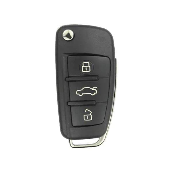 2006-2015 Audi / 3-Button Flip Key SHELL for IYZ-3314 (AFTERMARKET)