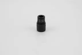 5/16" 3/8" Drive 6 Point Standard Fractional Impact Socket