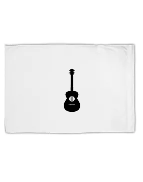 Acoustic Guitar Cool Musician Standard Size Polyester Pillow Case by TooLoud