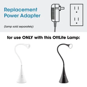 Adapter for OttLite FlexNeck LED Desk Lamp with USB Charging