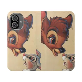 Adorable Animal Friends Flip Cover Phone Case