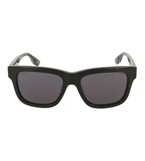 Alexander McQueen Men Black Square Sunglasses