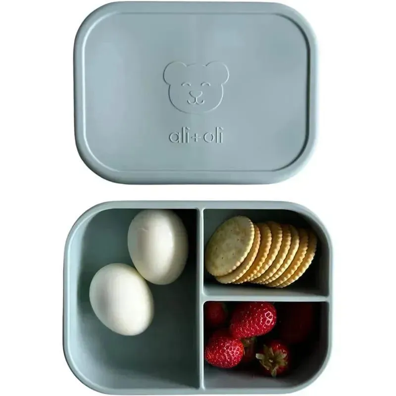 Ali   Oli - Leakproof Silicone Bento Box, Dream Blue