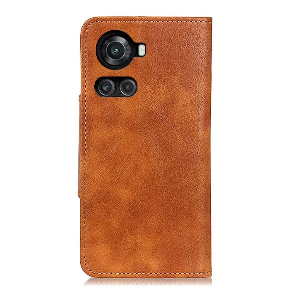 Alpha OnePlus 10R / Ace flip case - Brown