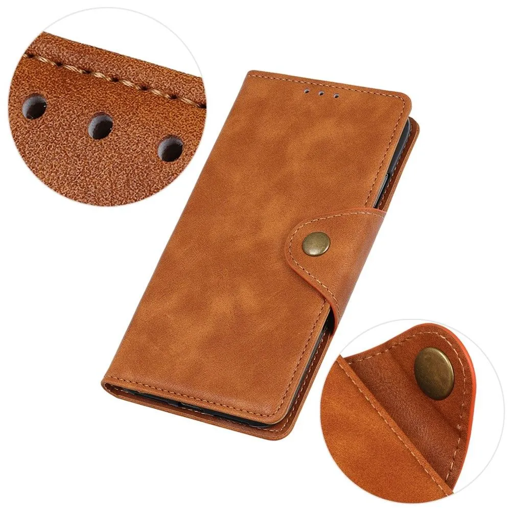 Alpha OnePlus 10R / Ace flip case - Brown