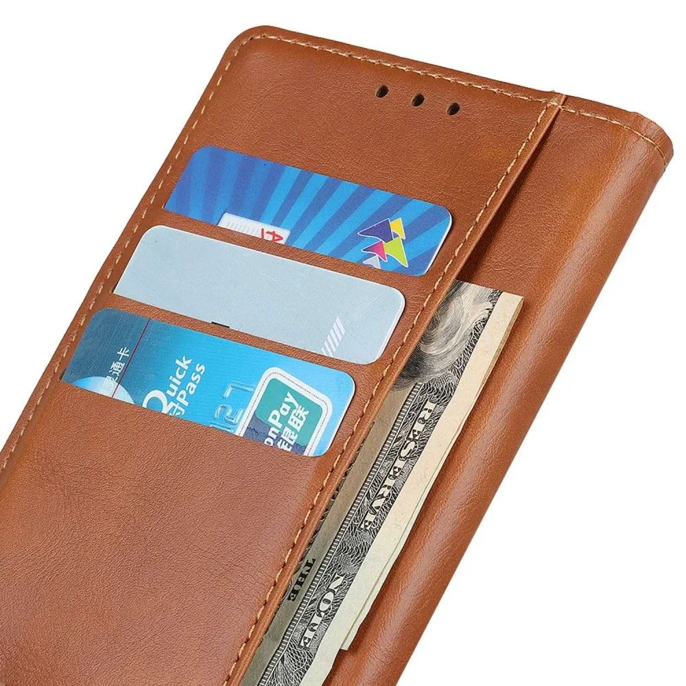 Alpha OnePlus 10R / Ace flip case - Brown