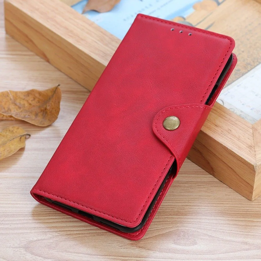 Alpha Samsung Galaxy M53 5G flip case - Red