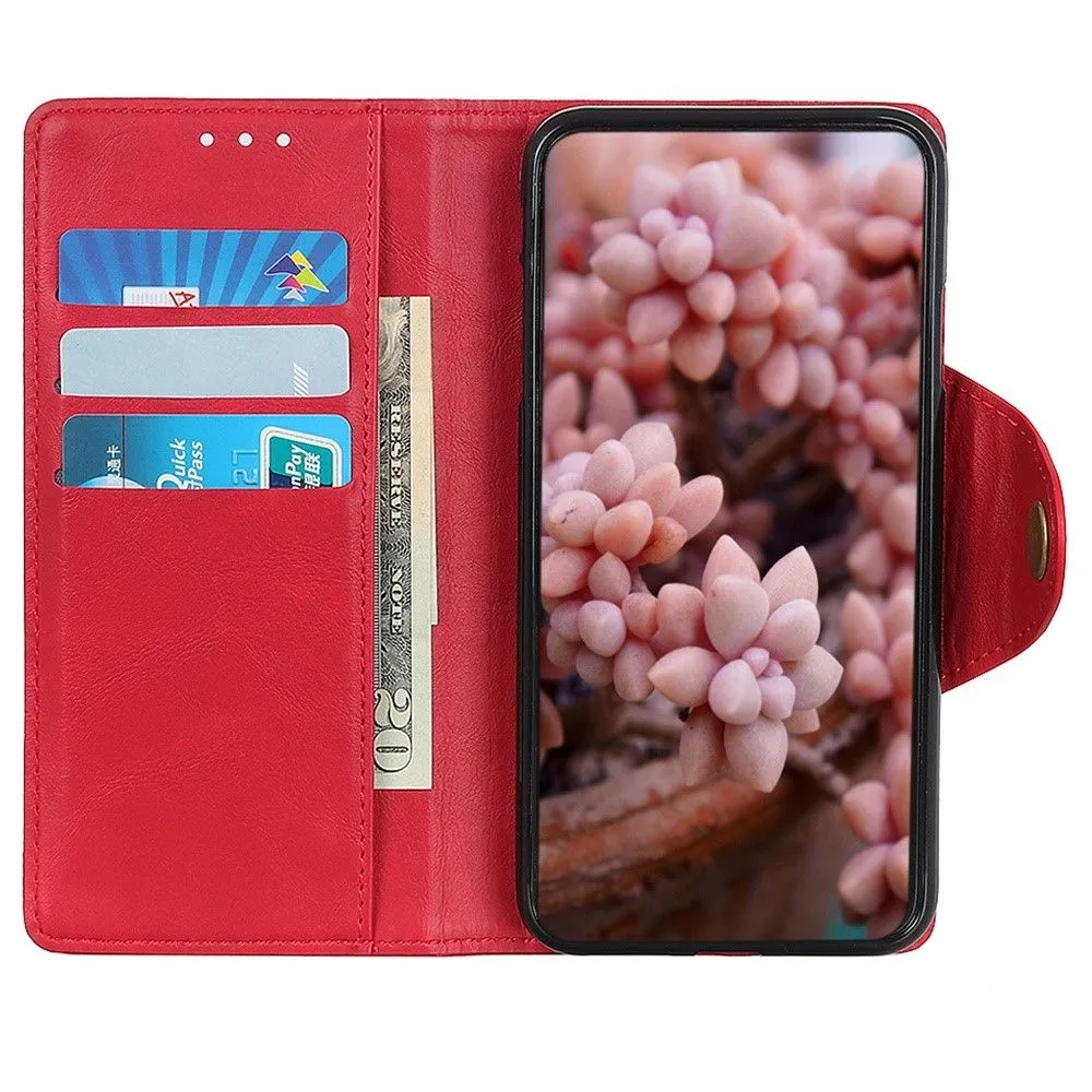 Alpha Samsung Galaxy M53 5G flip case - Red