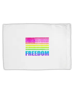 American Pride - Rainbow Flag - Freedom Standard Size Polyester Pillow Case