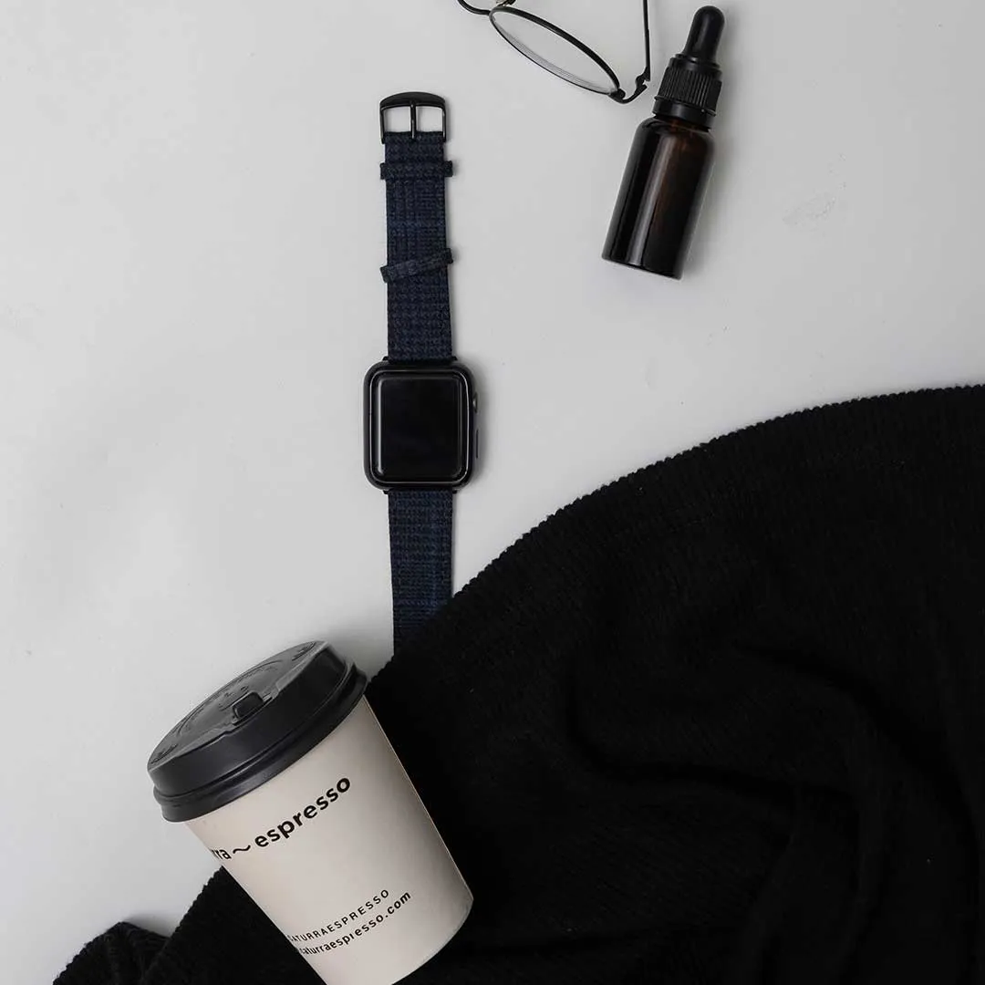 Apple Watch NAVY GLENCHECK