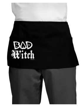 Bad Witch Dark Adult Mini Waist Apron, Server Apron