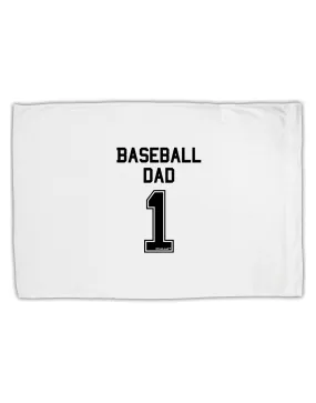 Baseball Dad Jersey Standard Size Polyester Pillow Case by TooLoud