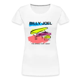 Billy Joel "The Bridge Tour 86/87 Piano" Womens T-Shirt - Online Exclusive