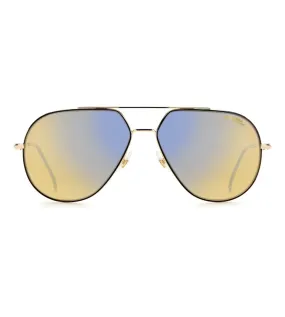 Carrera Men's Blue Multilayer Aviator Sunglasses