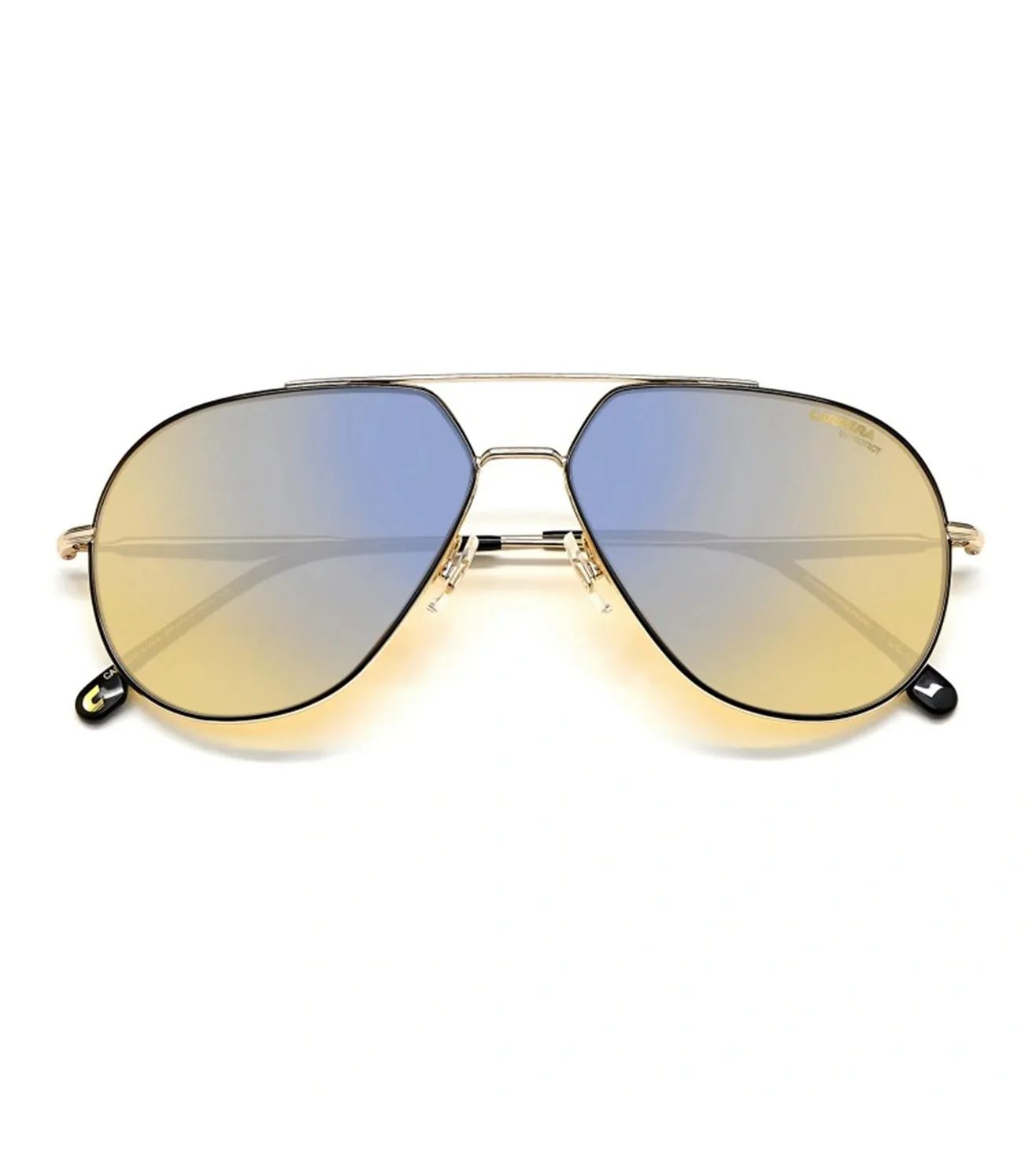 Carrera Men's Blue Multilayer Aviator Sunglasses