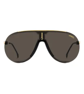 Carrera Super Champion Men's Grey Gradient Wraparound Sunglass