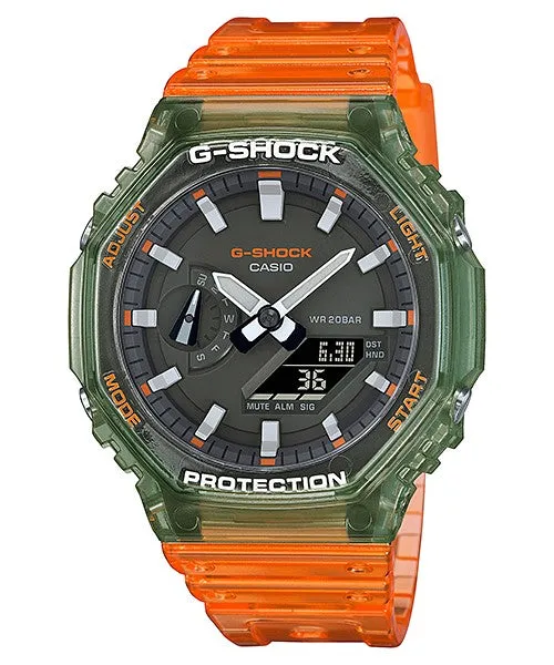 Casio Analog-Digital GA-2100 Series Watch - #GA-2100HC-4ADR