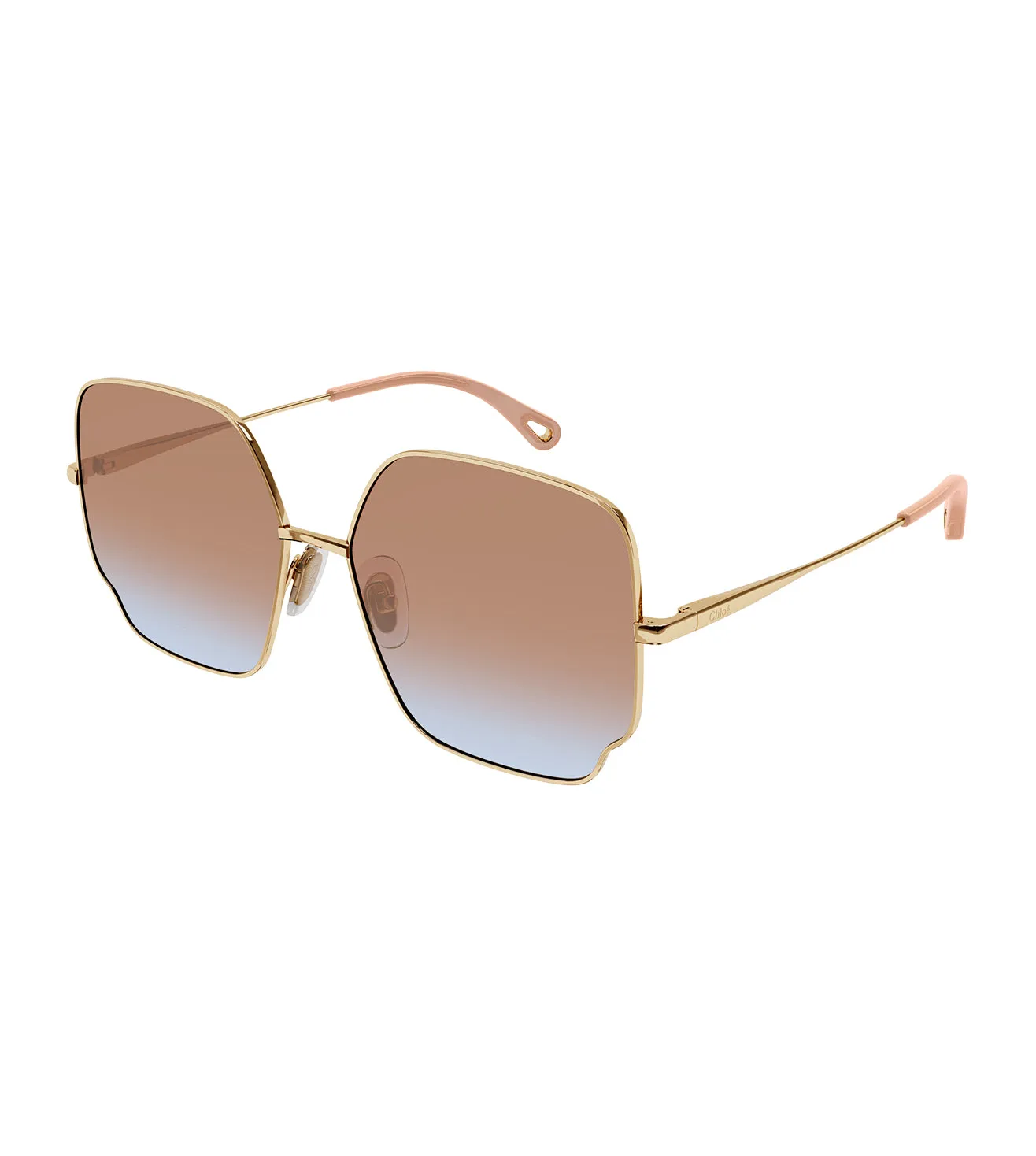 Chloe Women's Red Square Sunglass