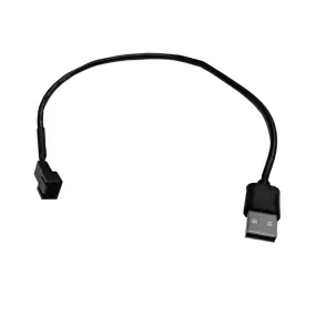 Coolerguys 3 pin Fan to USB Cable Adapter 12" / 30cm