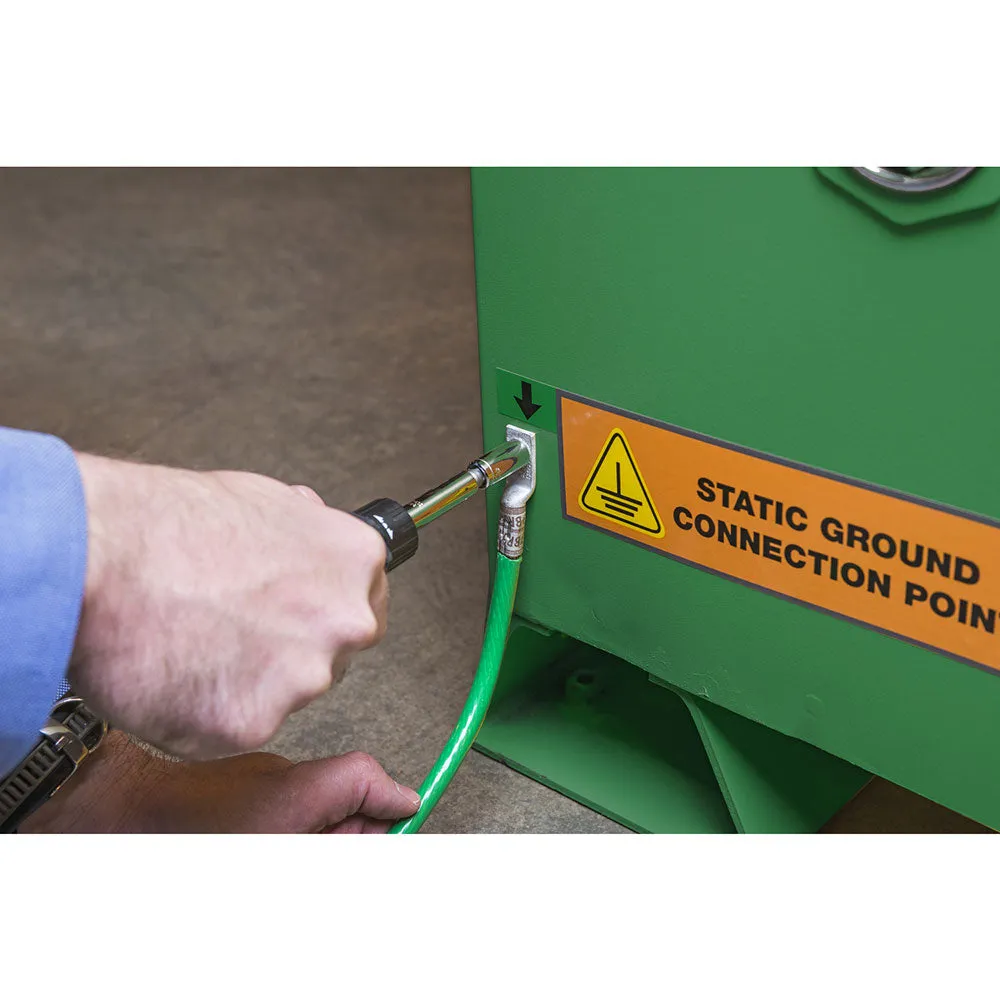 Crescent Jobox 1-753620 30 Gallon Pesticide Manual Close Safety Cabinet - Green