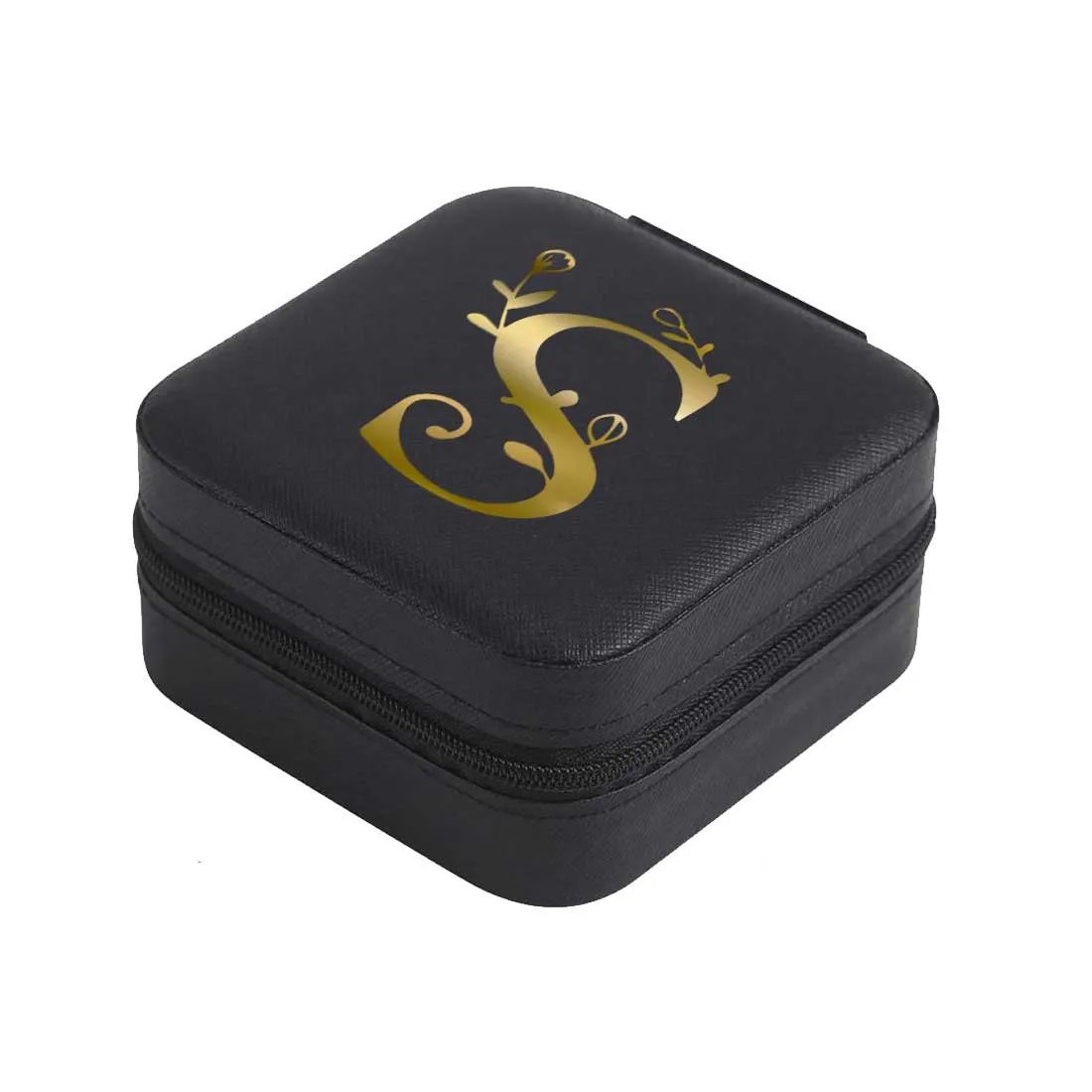 Custom Mini Jewellery Box Portable Travel Trinklet Organizer - Monogram