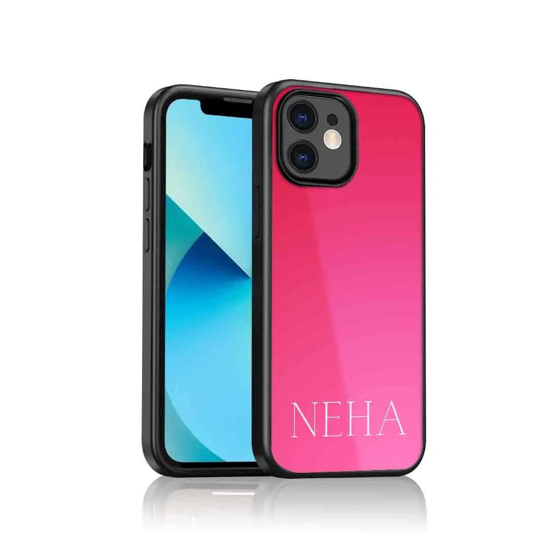 Customised Mobile Covers Design iPhone 11 Phone Case With Name - Gradients