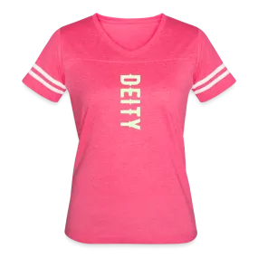 Deity Glow in The Dark Print Women’s Vintage Sports T-Shirt