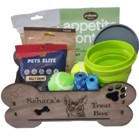 Doggy Treat Box - Medium Breed (made to order)