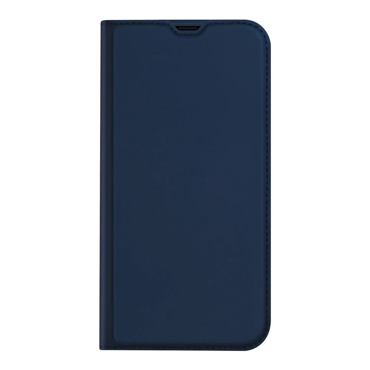 DUX DUCIS Skin Pro Faux Leather Wallet Flip Case for Apple iPhone 14 & 13 - Blue