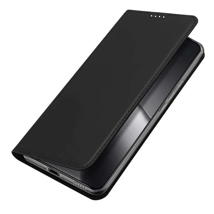 DUX DUCIS Skin Pro Faux Leather Wallet Flip Case for Xiaomi 14T - Black