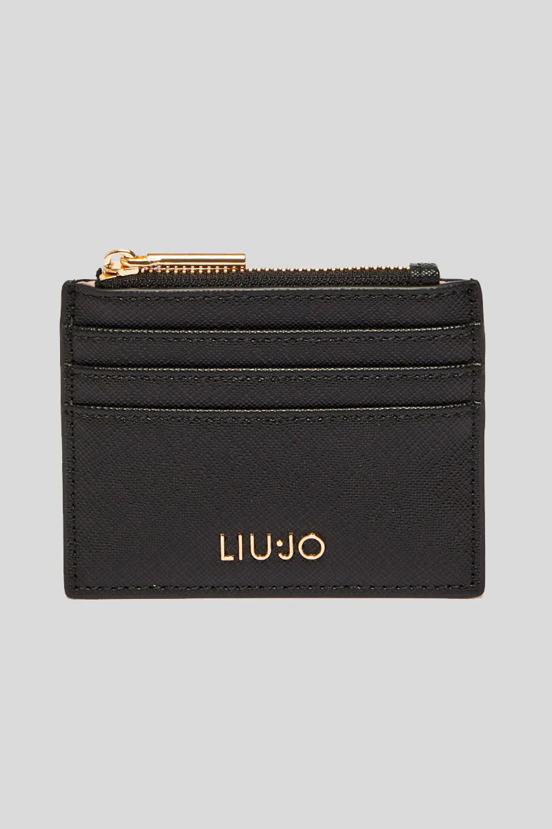 Ecs Credit Card Case Liu Jo Aledis - Nero