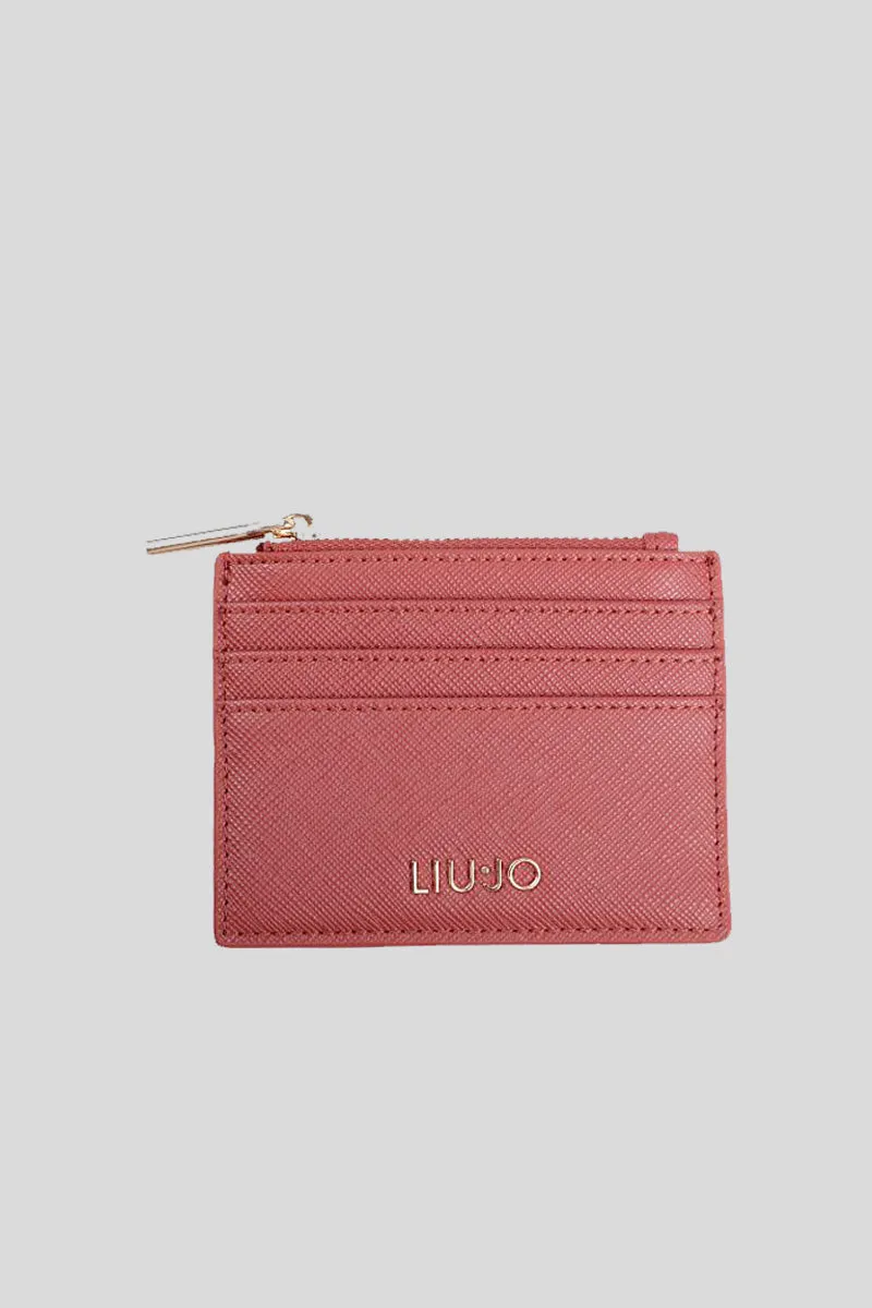 Ecs Credit Card Case - Red Tea