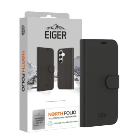 Eiger North Folio Case for Samsung A25 5G in Black