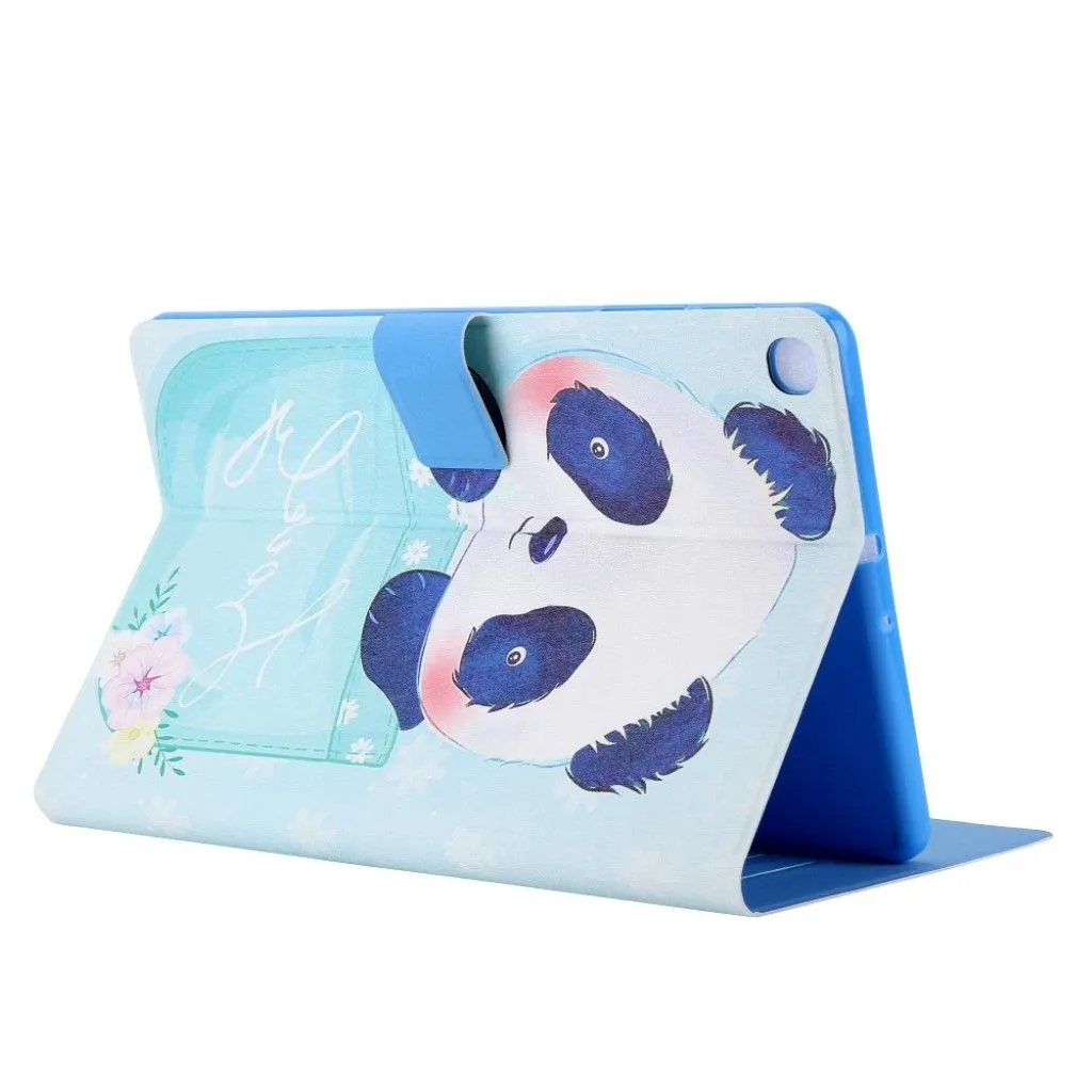 Elegant pattern leather flip case for Samsung Galaxy Tab A7 10.4 (2020) - Comfy Panda