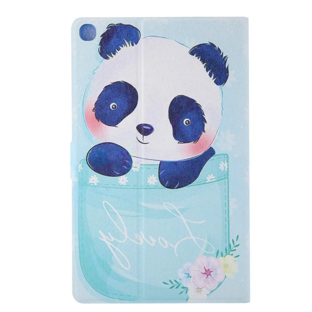 Elegant pattern leather flip case for Samsung Galaxy Tab A7 10.4 (2020) - Comfy Panda