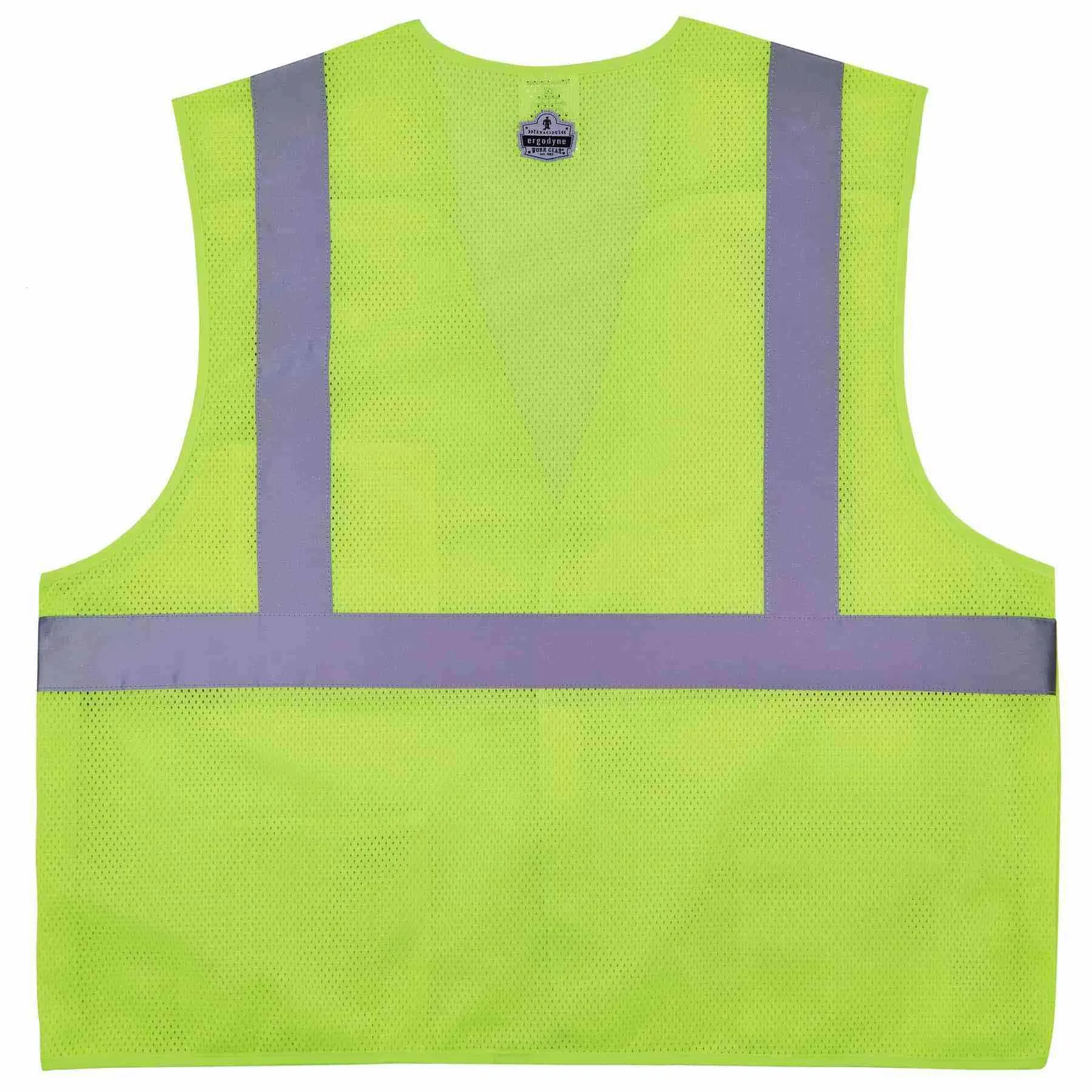 Ergodyne 21527 8217BA 2XL/3XL Lime Class 2 Breakaway Mesh Vest