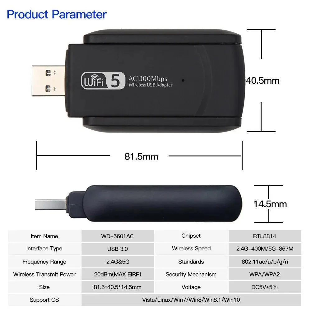 FENVI USB WiFi Adapter: Lightning-Fast Internet Speeds & Ultimate Connectivity