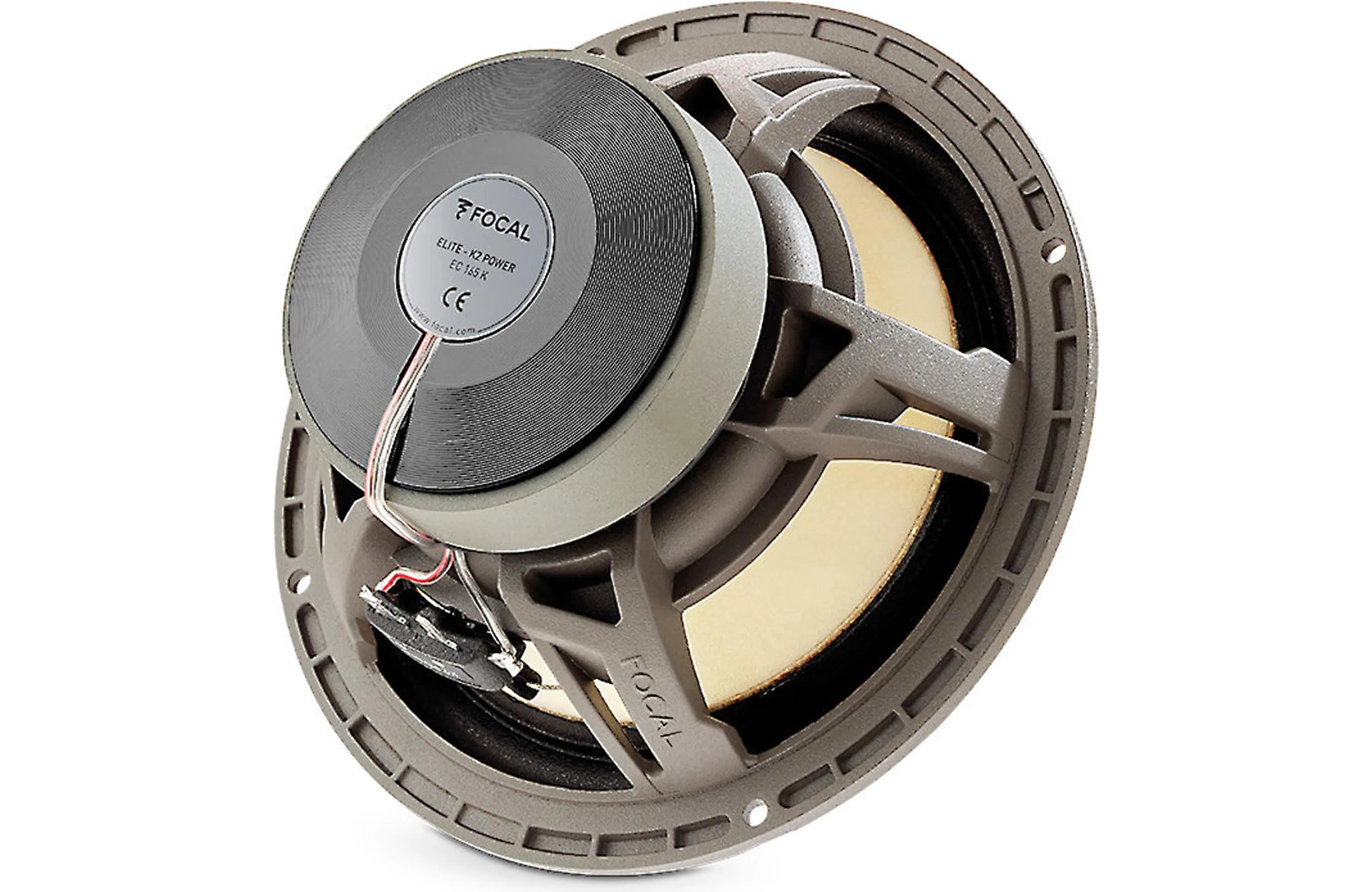 Focal EC 165 K K2 Power 6.5" 2 Way Coaxial Speaker (Pair)