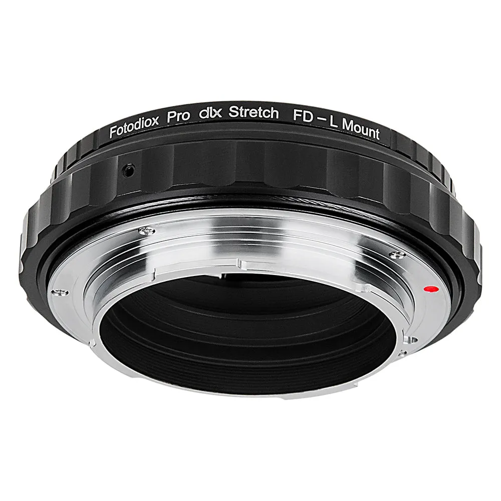 Fotodiox DLX Stretch Lens Adapter - Compatible with Canon FD & FL Mount Lens to L-Mount Alliance Mirrorless Cameras with Macro Focusing Helicoid and Magnetic Drop-In Filters