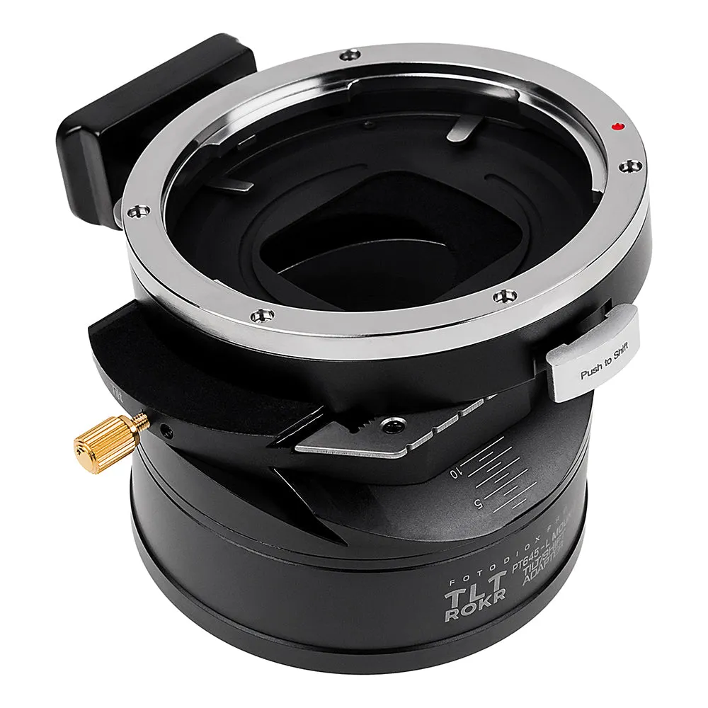 Fotodiox Pro TLT ROKR - Tilt / Shift Lens Mount Adapter Compatible with Pentax 645 (P645) Mount SLR Lens to L-Mount Alliance Mirrorless Cameras