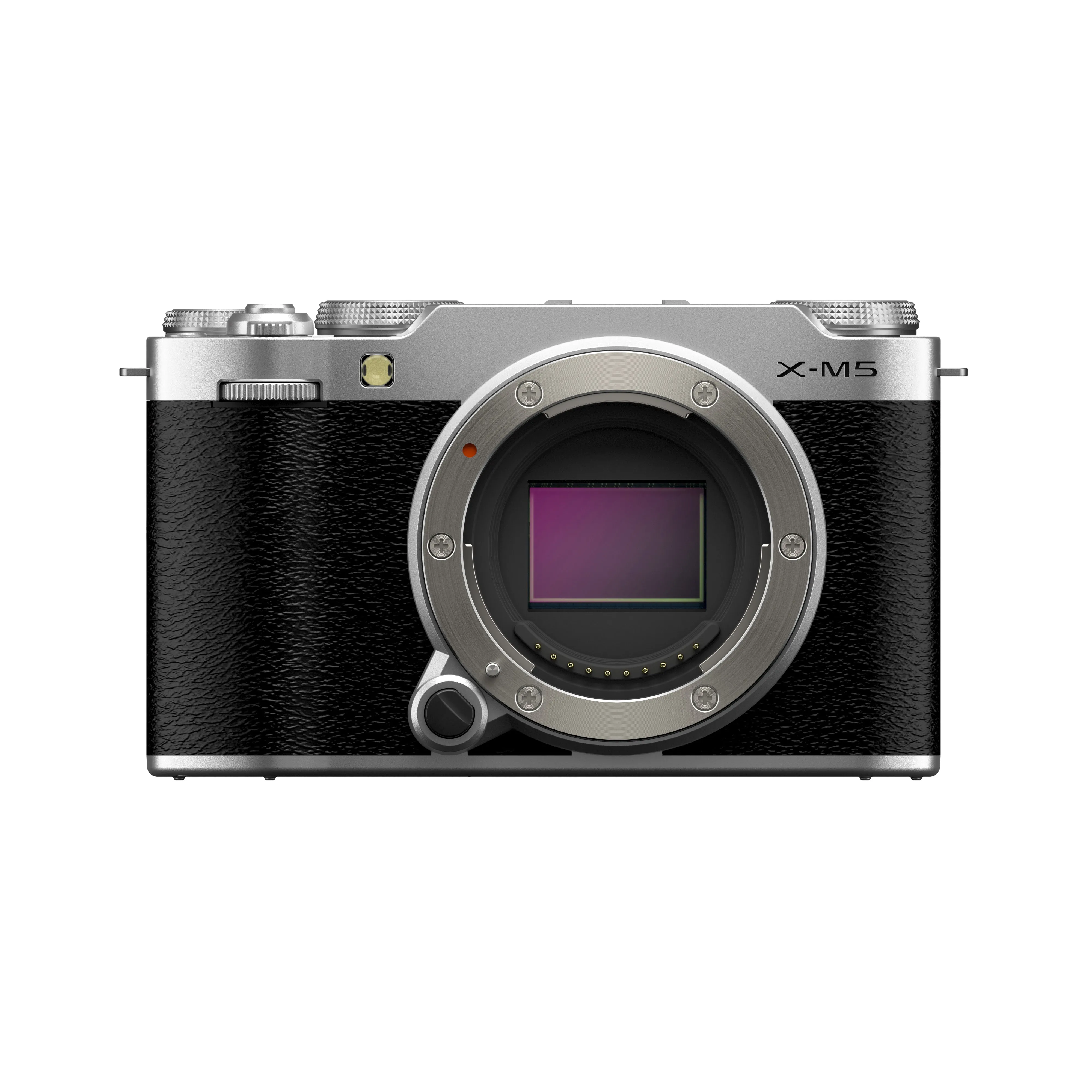 FUJIFILM X-M5 Mirrorless Camera with 15-45mm f/3.5-5.6 Lens (Silver)