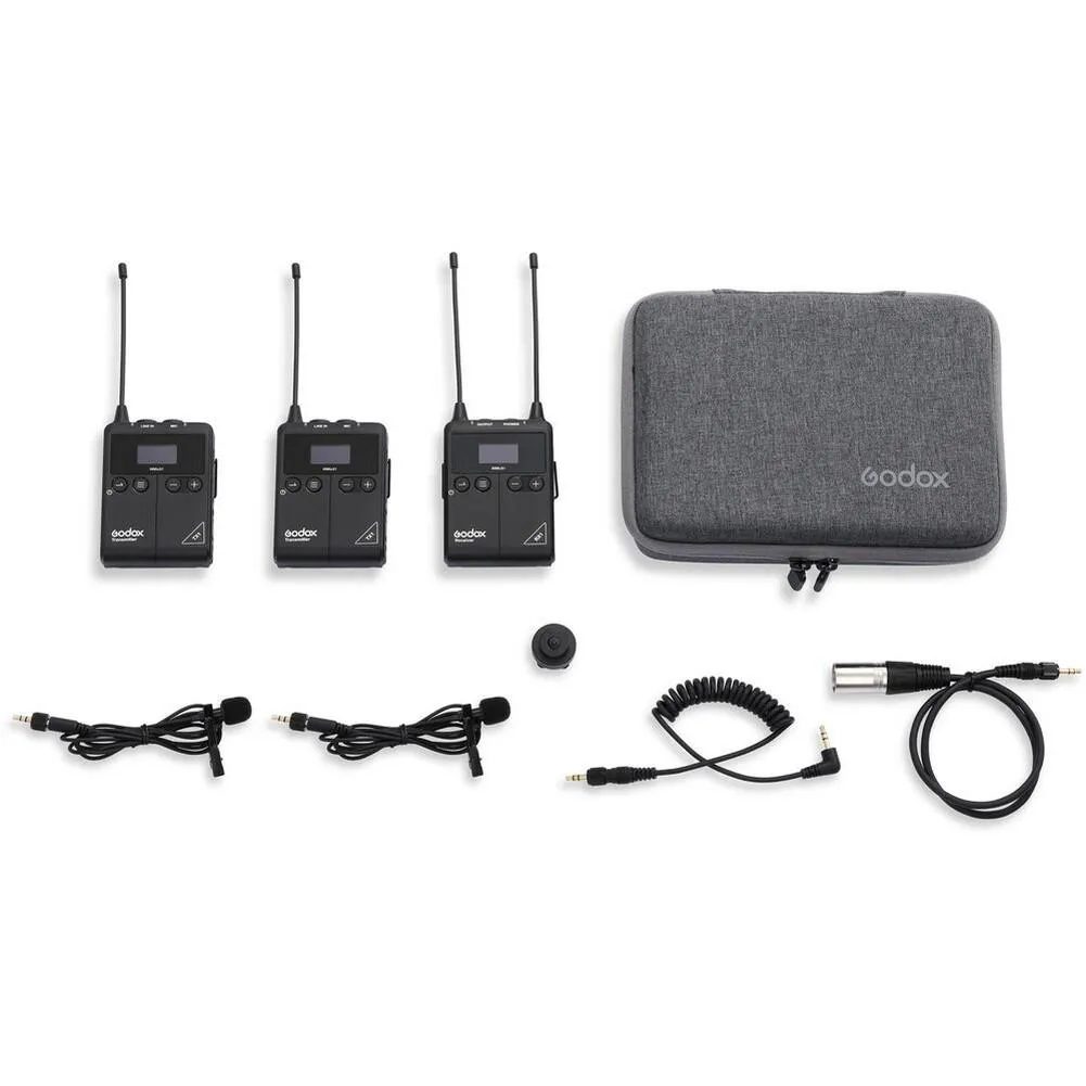 Godox WmicS1 UHF Lavalier Wireless Microphone System