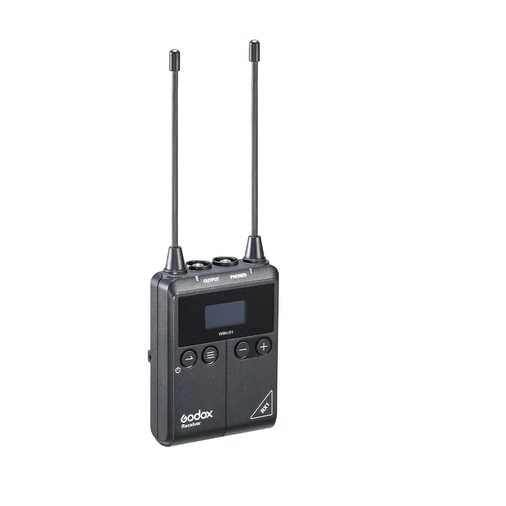 Godox WmicS1 UHF Lavalier Wireless Microphone System