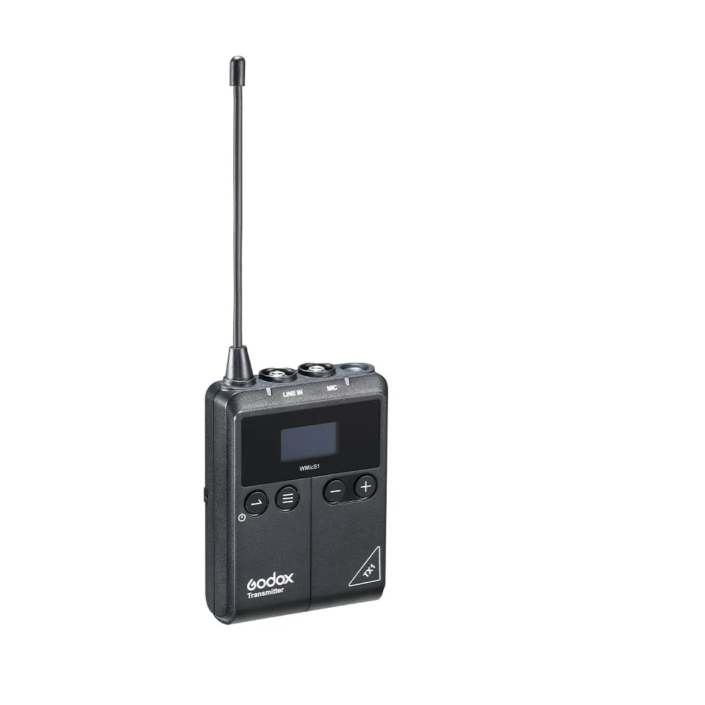 Godox WmicS1 UHF Lavalier Wireless Microphone System