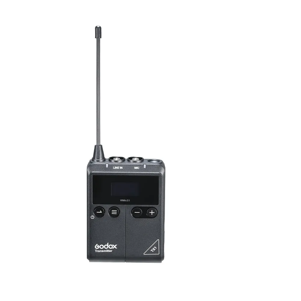 Godox WmicS1 UHF Lavalier Wireless Microphone System