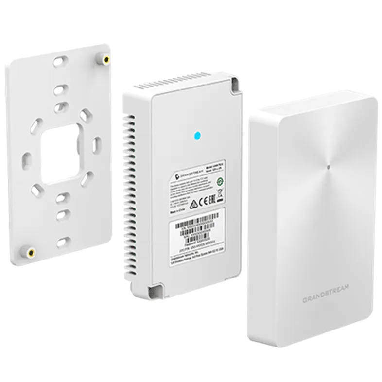 Grandstream GWN7624 Hybrid WiFi 5 in Wall AP 2X2 on 2.4G 4X4 on 5G, 1xPOE, 2xPSE, 1xGIG Port