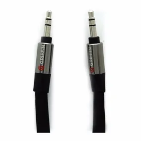 Griffin 3ft Flat AUX Audio Cable Black