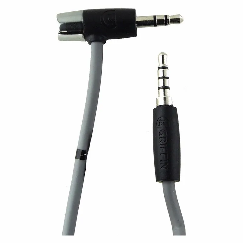 Griffin ( GC17090 ) Audio Cable for 3.5mm Devices - Gray and Black