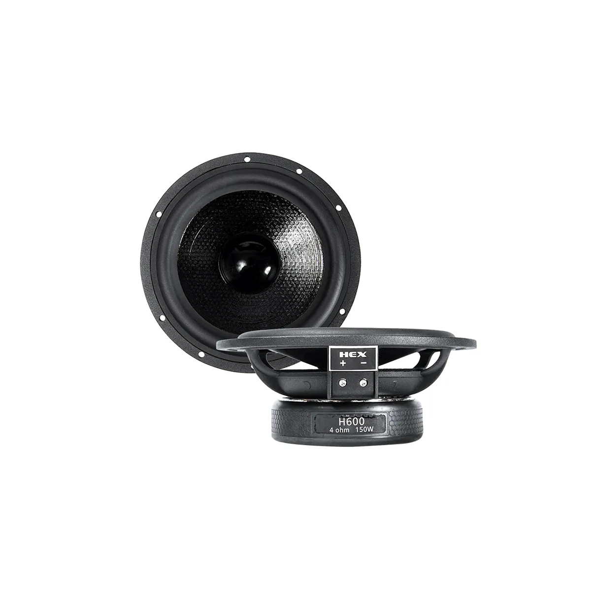 H600A - 6” 2-Way Components 25mm Aluminum Dome Tweeter